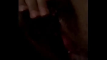 My french girl touching her self