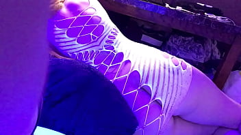 Wanna see me suck cock and swallow all the cum in my new slutty white outfit