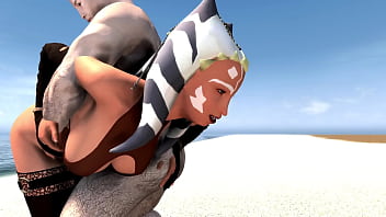 Jedi babe ahsoka banged
