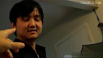 Busty amateur cum on butt