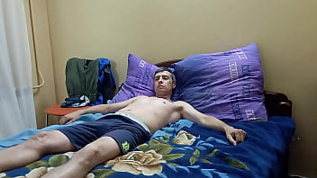 I am too tired to fuck but my good wife makes me cum with her mouth and hands