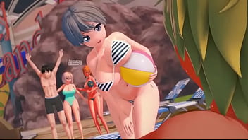 Hana uzaki pone los cuernos a su senpai Hana uzaki pone los cuernos a su senpai