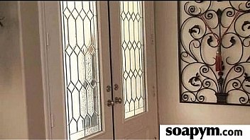 Hot babe soapy shower time 6