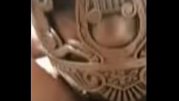 Masquerade masks and blowing