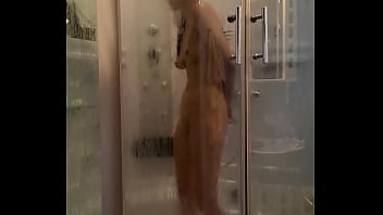 Would you like to spy on girl taking a shower and having a hard fuck