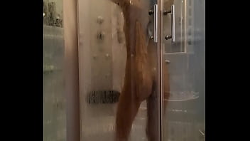 Would you like to spy on girl taking a shower and having a hard fuck