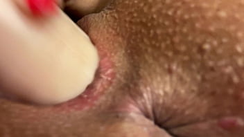 Fucked by a huge cock that destroyed her pussy dirty bitch does a russian with her tits while she swallows the whole cock