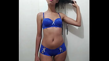 Jade looks good in blue trailer part 01