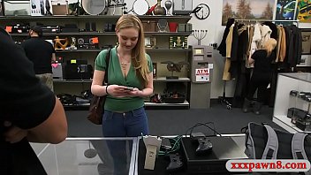 Blonde nailed in exchange for a necklace