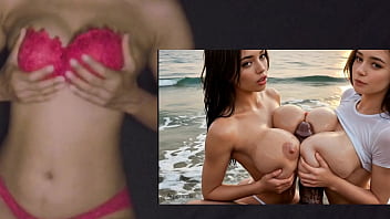 Triple bj bbc at beach party