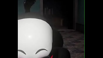 Hot sexy fnaf puppet knows what she is doing