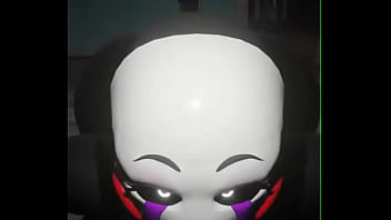 Hot sexy fnaf puppet knows what she is doing