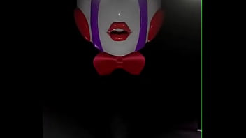 Hot sexy fnaf puppet knows what she is doing
