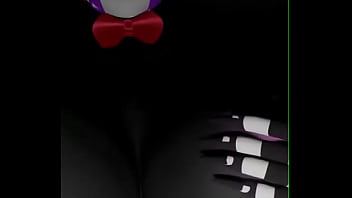 Hot sexy fnaf puppet knows what she is doing