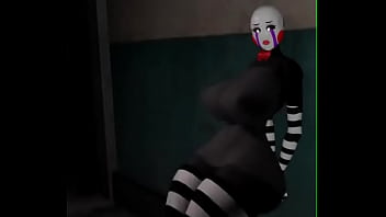 Hot sexy fnaf puppet knows what she is doing