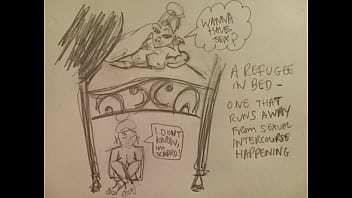 One that flees away from sexual intercourse happening