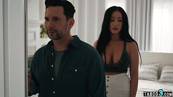 Big boobed brunette milf consoled on a throbbing dick