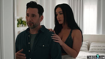 Big boobed brunette milf consoled on a throbbing dick