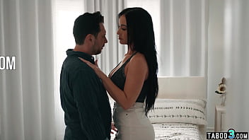 Big boobed brunette milf consoled on a throbbing dick