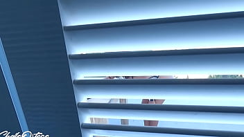 Fucking in the valcon with my neighbor while they watch us sheila ortega