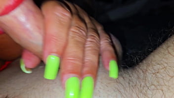 Stepmom loves it when stepson cums inside and on the soles