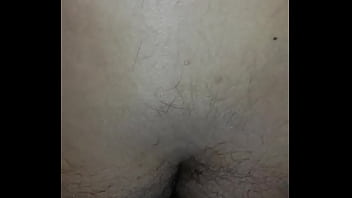 Cojida culo condom sentado