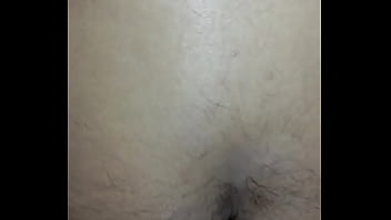 Cojida culo condom sentado