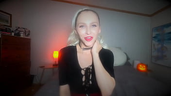 Jigsaw halloween joi & pussy play