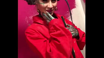 How do you like me in this sexy red construction onesie who’s ready to build something #constructionvibes #re