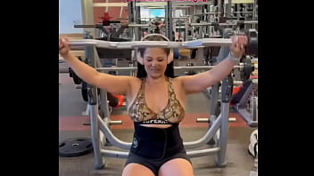 Overhead front raises 4 sets x 10 15 reps on a mission 2 hit my goals evansfitnessclub georgia