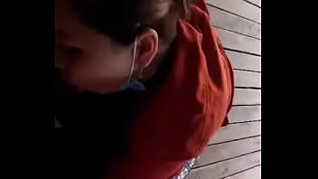 Una chupada viendo la laguna