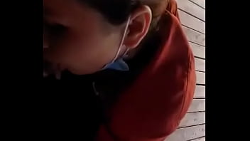 Una chupada viendo la laguna