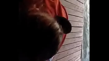 Una chupada viendo la laguna