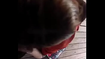 Una chupada viendo la laguna