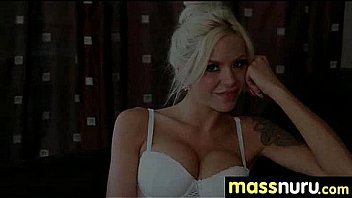 Nuru massage ends with a hot shower fuck 13