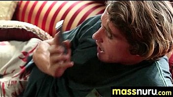 Nuru massage ends with a hot shower fuck 13