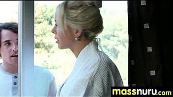 Nuru massage ends with a hot shower fuck 13