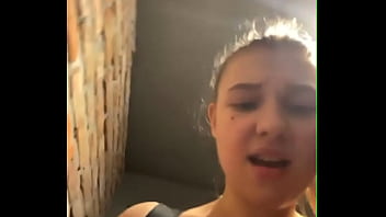 Hard masturabate in the gym