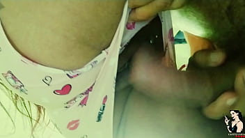 Trailer paty angel & nick sleepover with hot redhead ends with cum