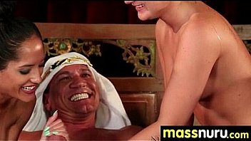 Babe hottie slippery nuru massage 7