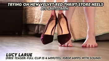 I know this clip is about the heels but look at my fucking ass