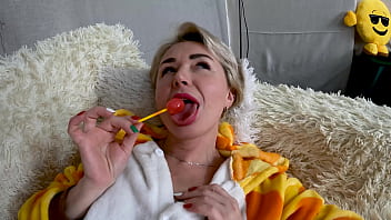 Hot blonde rides a dick and squirts from anal fucking