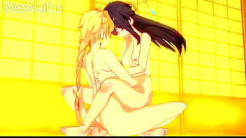 Beidou and aether have hours of intense sex genshin impact hentai
