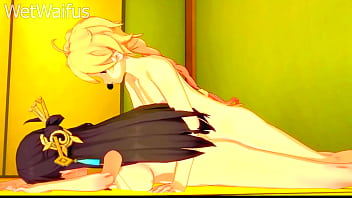Beidou and aether have hours of intense sex genshin impact hentai