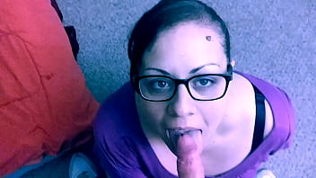 Girl loves the test of my dick