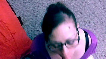 Girl loves the test of my dick