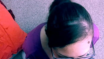 Girl loves the test of my dick