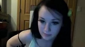 Hot camgirl in lace panties