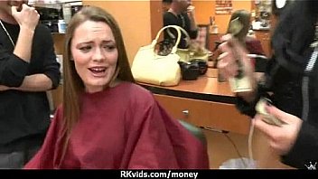 Amateur girl accepts cash for sex from stranger 14 Amateur girl accepts cash for sex from stranger 14
