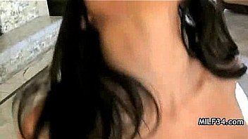 Horny milf can't wait to fuck hubby